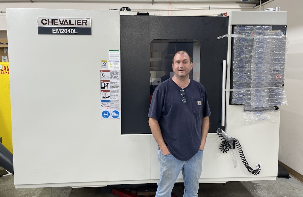 Photo of BL w/ machine